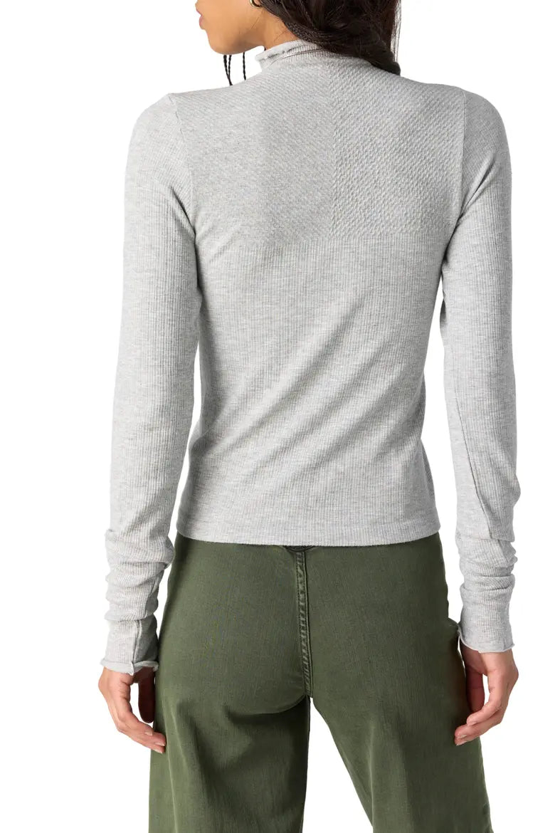 Free People So Soft Seamless Mock Neck