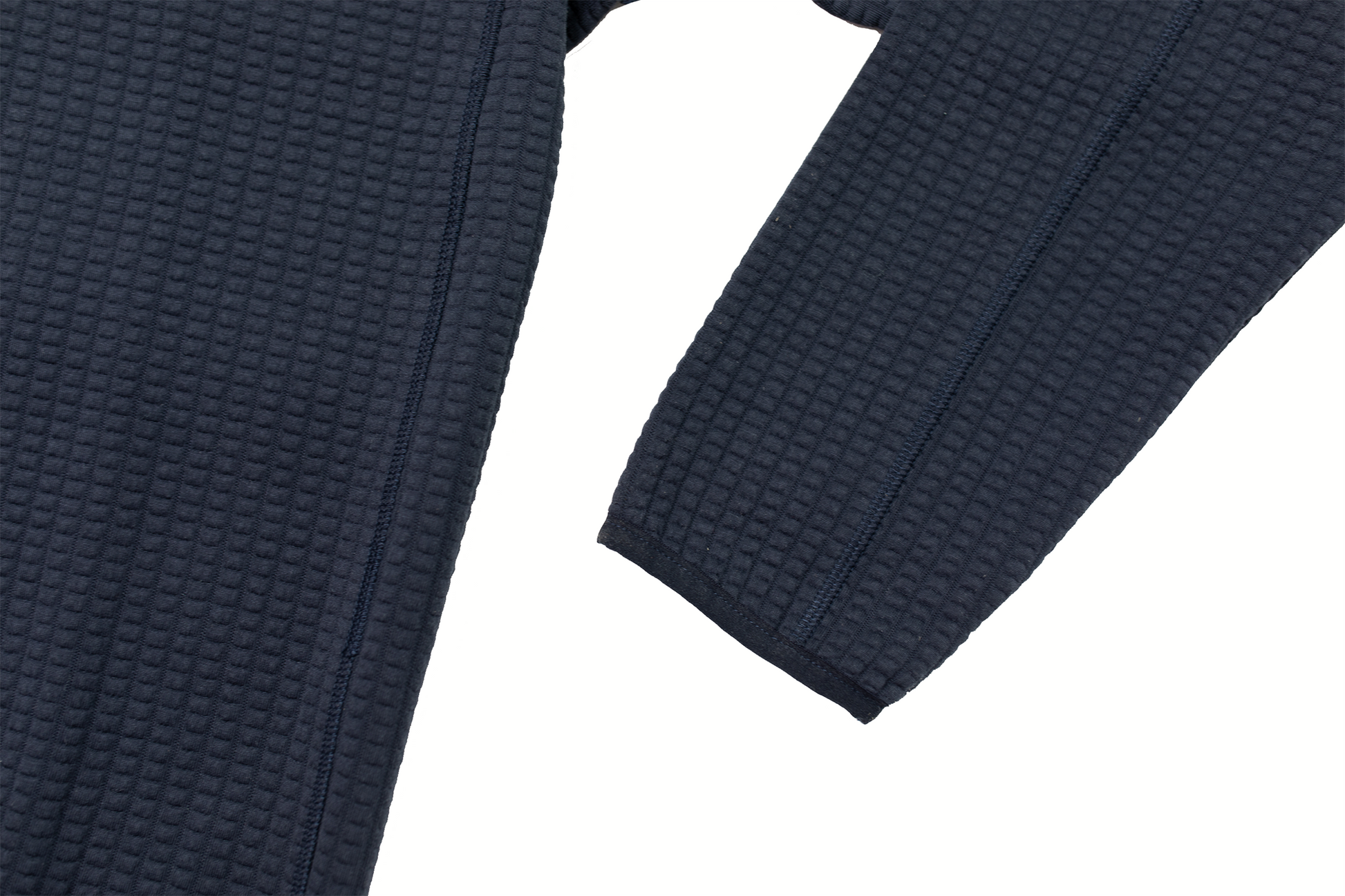 Men's Waffle 1/4 Zip Pullover (Navy)