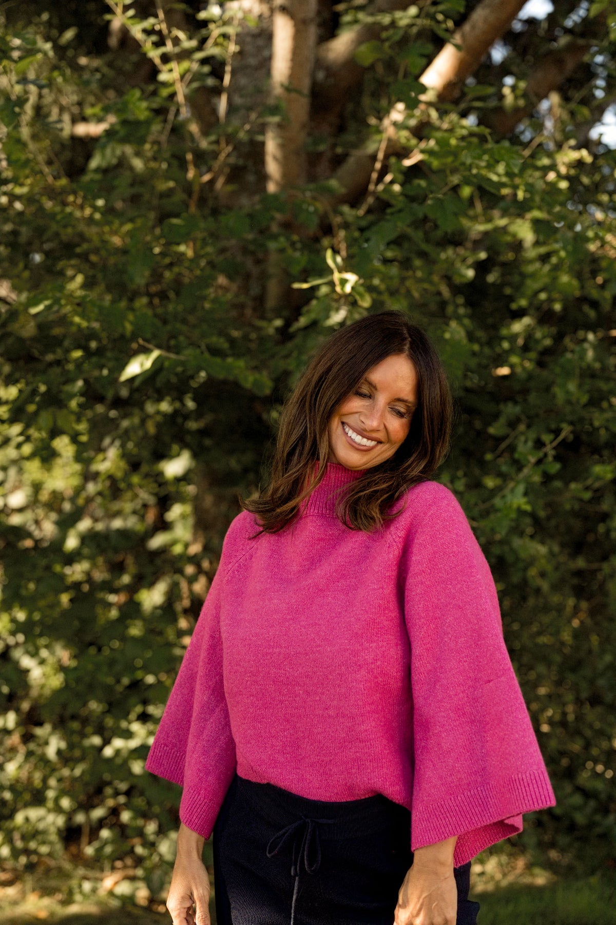 Wide Sleeve Turtleneck Sweater