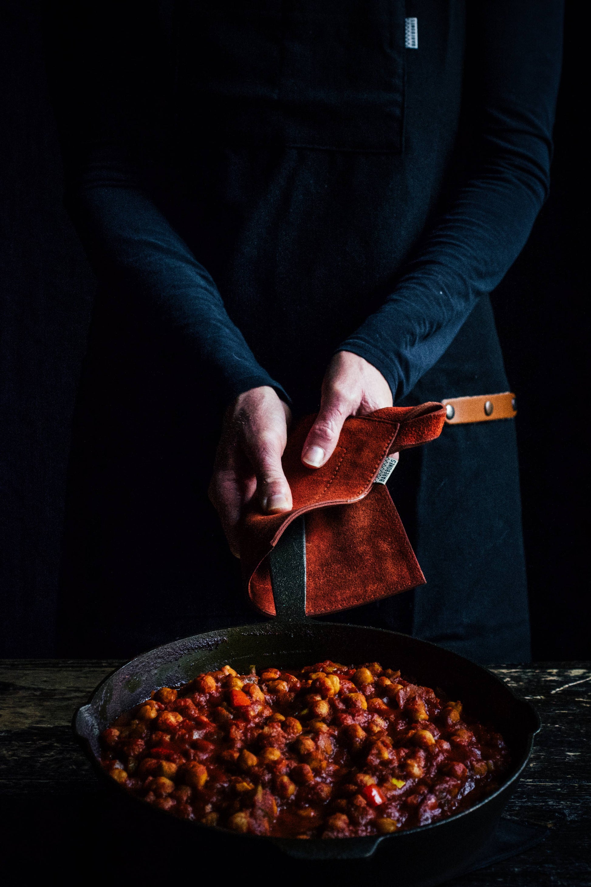 Suede Leather Hot Pads