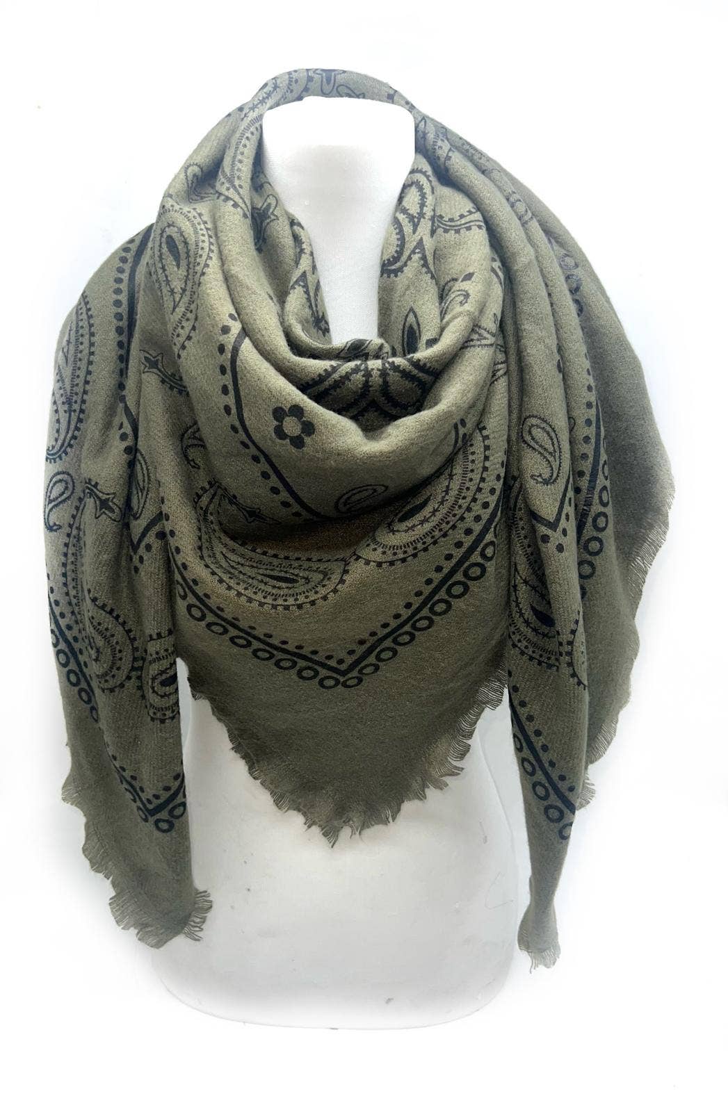 large square scarves with bandana patterns k2
