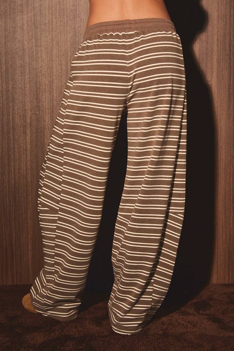 LOW RISE BARREL SWEATPANTS
