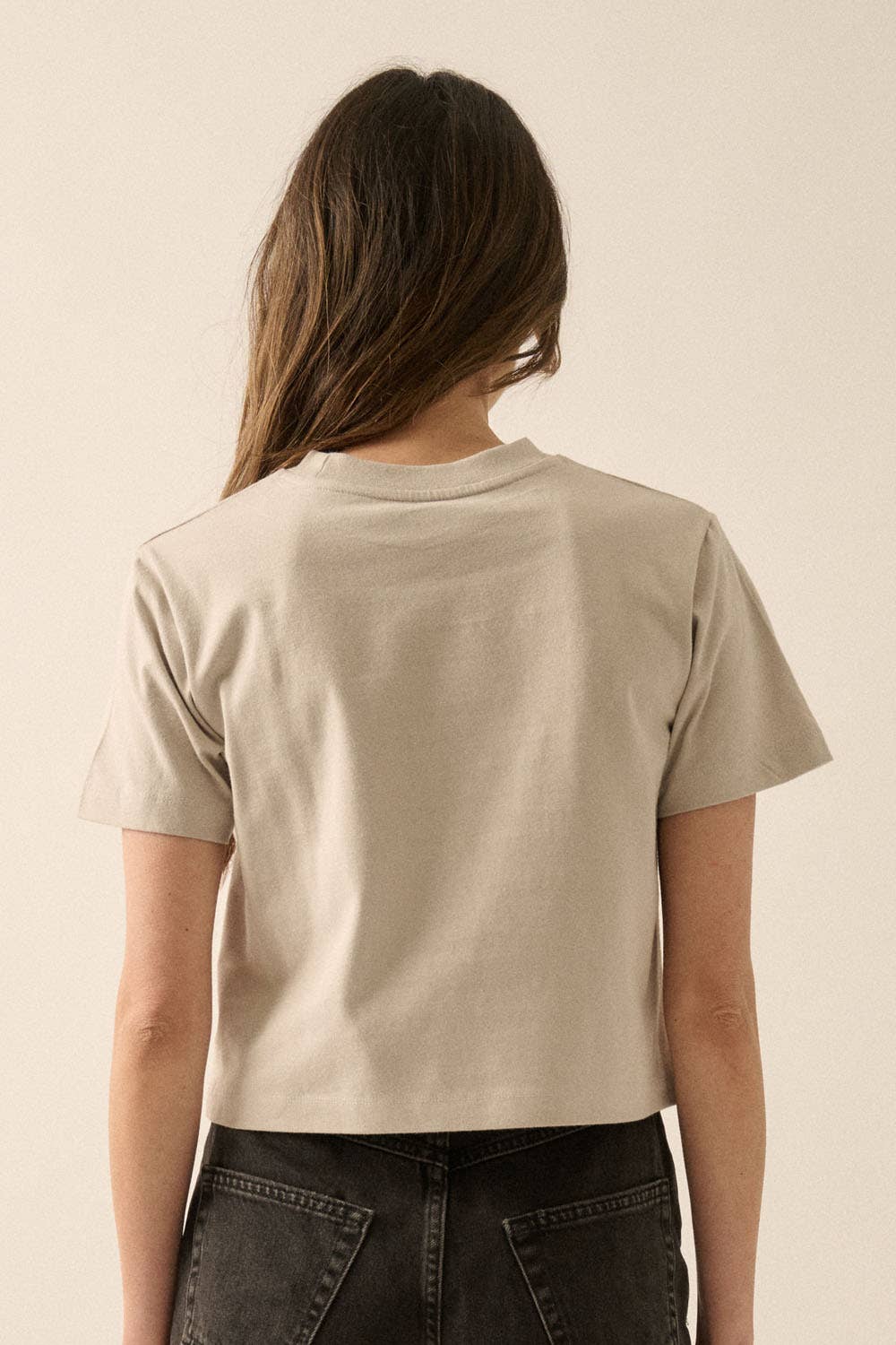 Western Cowboy Boots Vintage-Print Graphic Tee