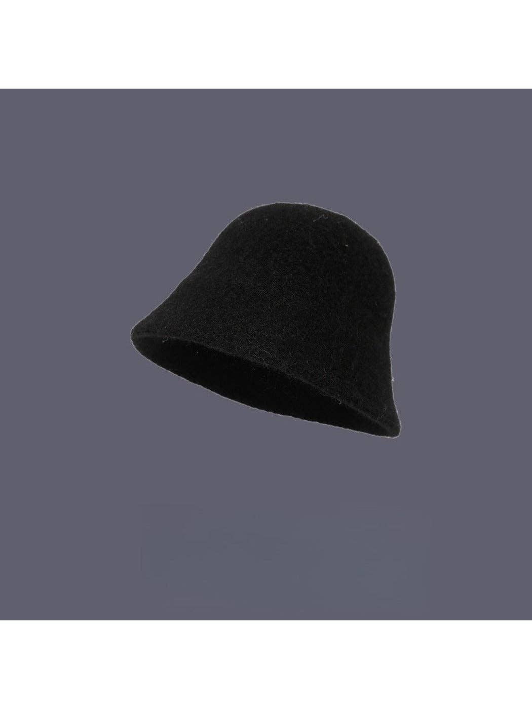 Haila - Winter Solid Color Bucket Hat for Women