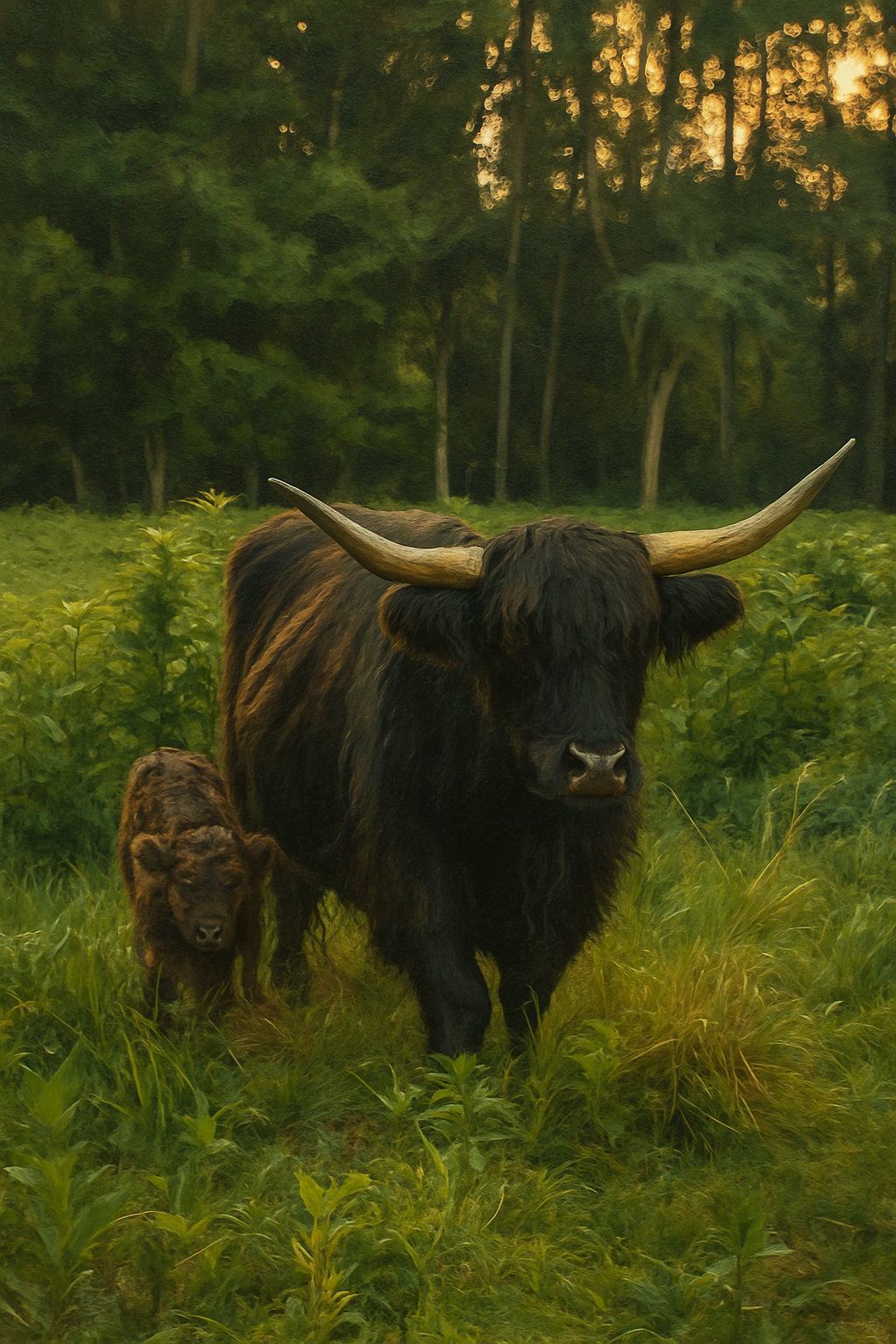 Highland Dark and Moody 20x30 McGuire Hobby Farm Collection