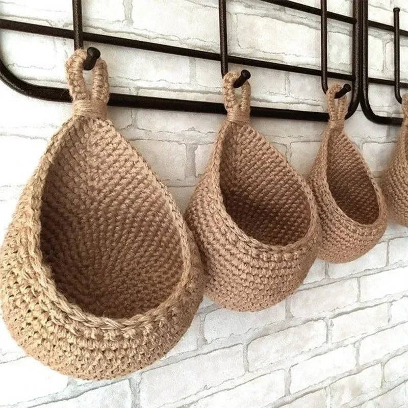 Natural Woven Storage Baskets