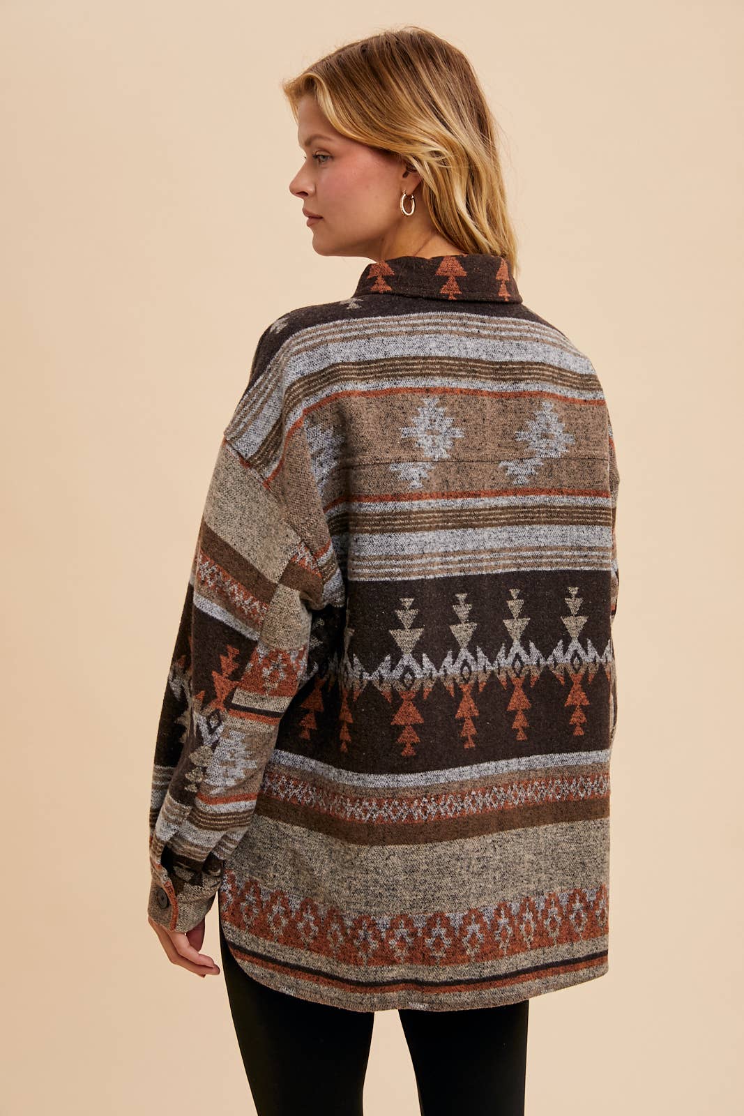AZTEC PRINT SHACKET