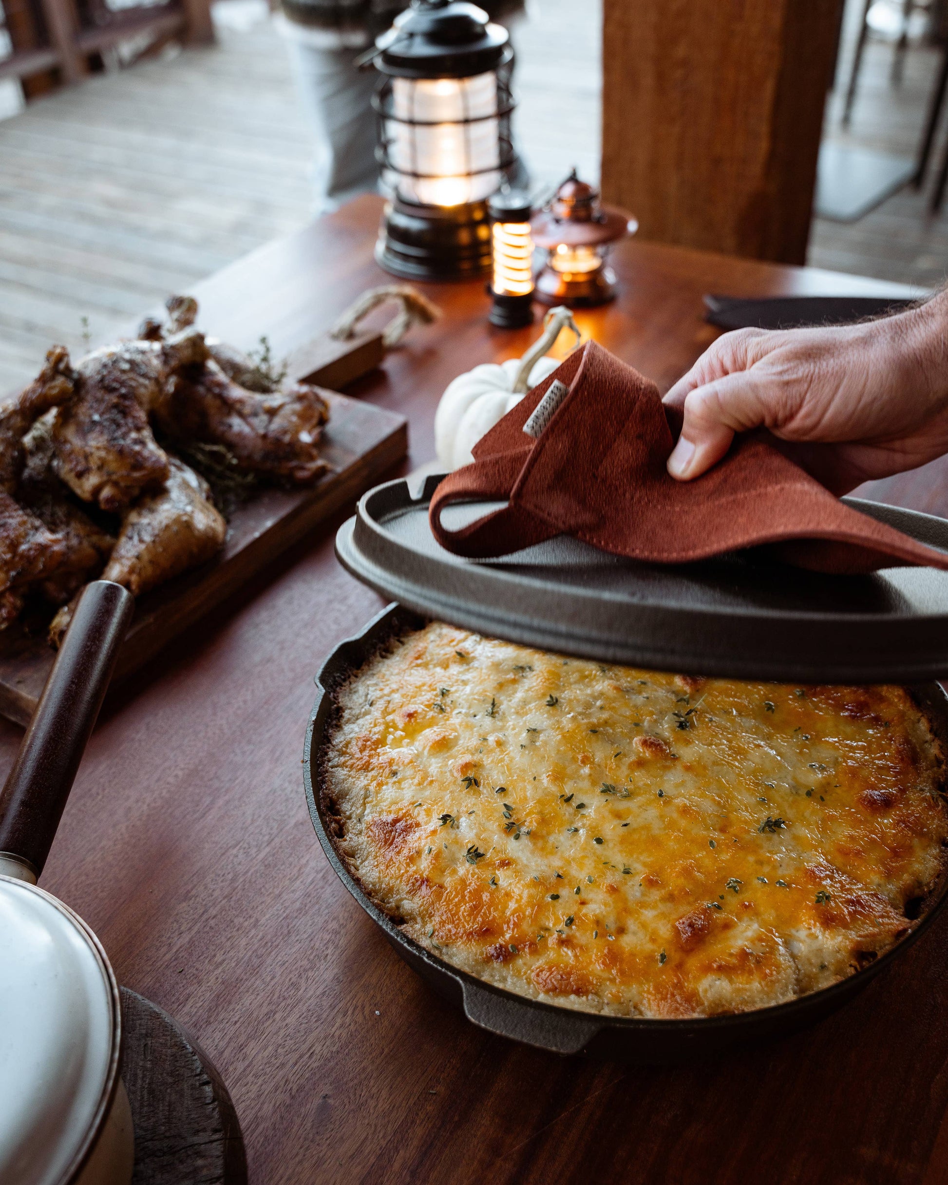 Suede Leather Hot Pads