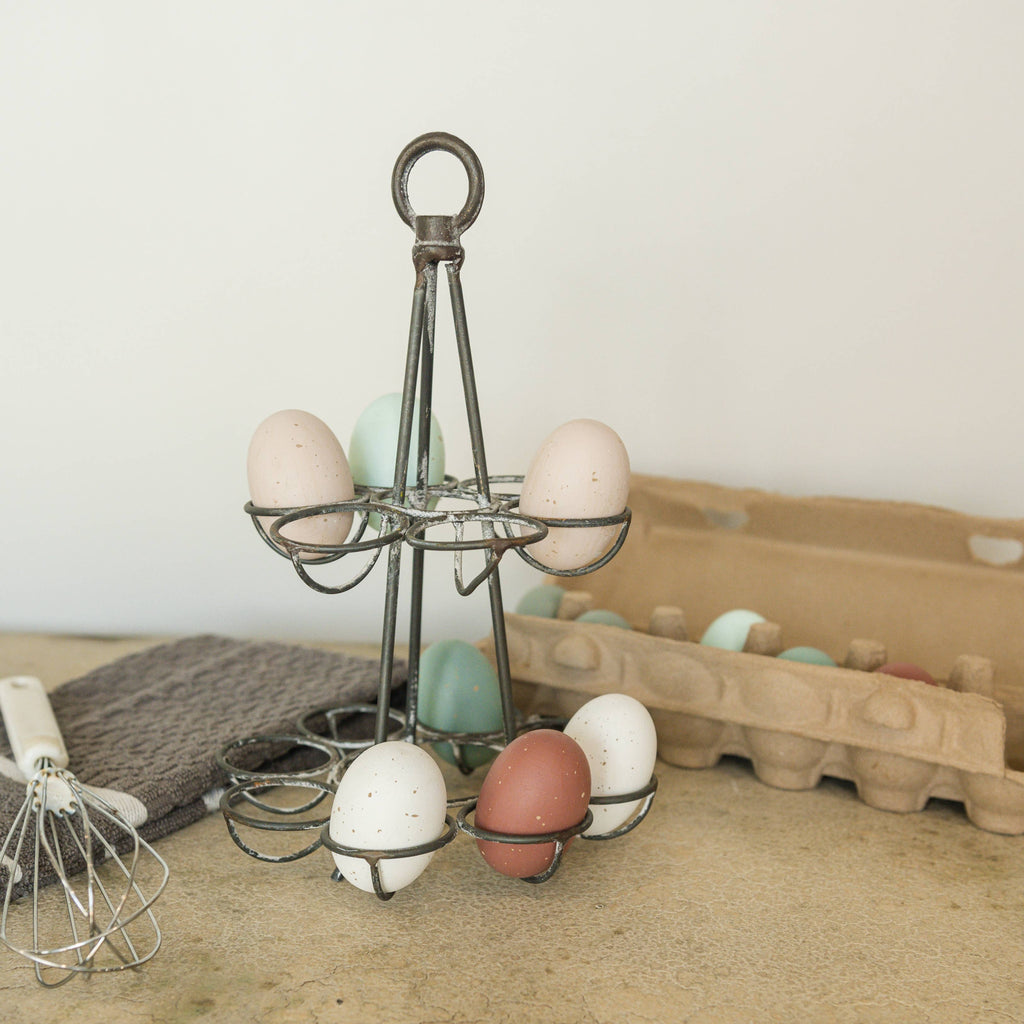 11.25" METAL EGG HOLDER