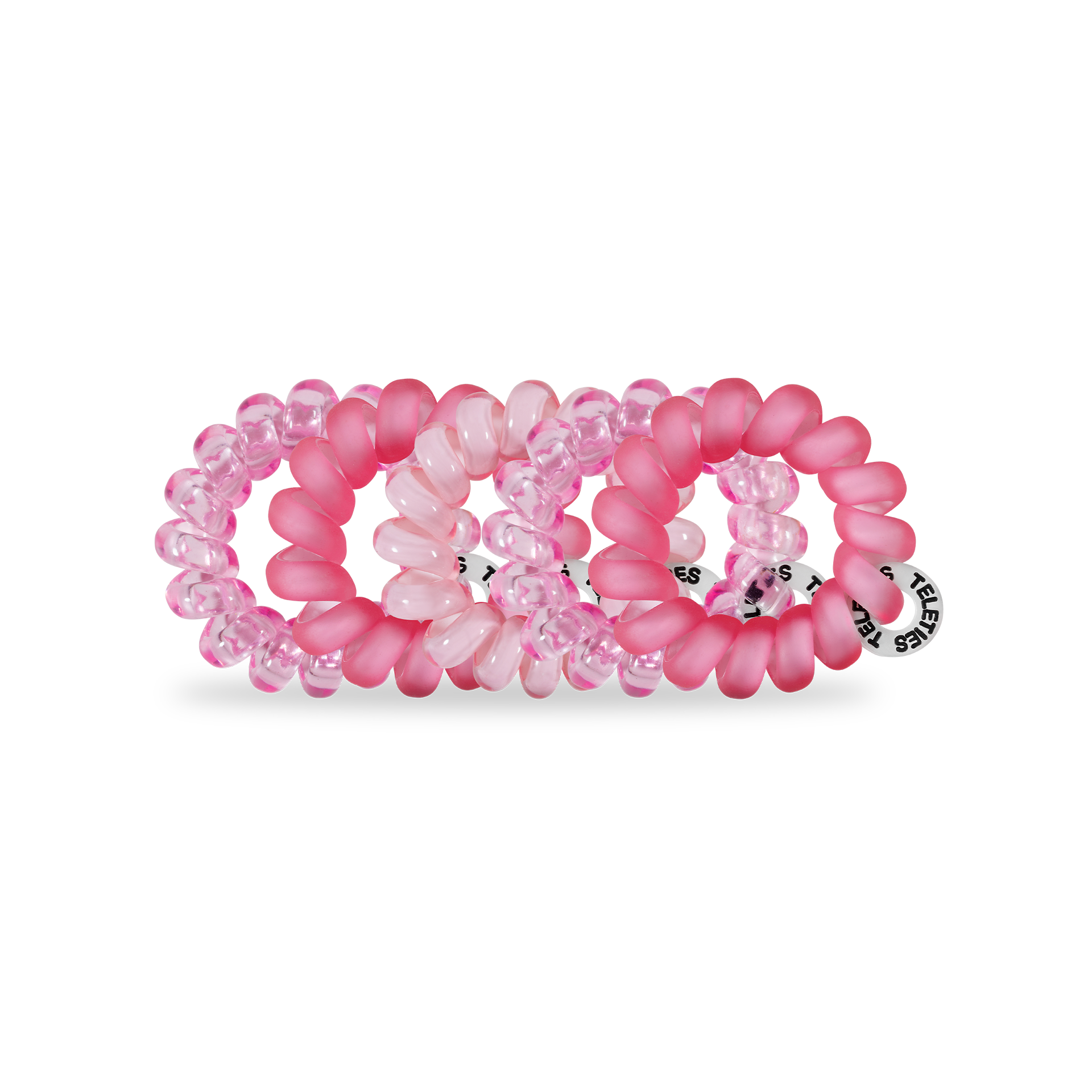 Spiral Hair Coils | Tiny | Pretty in Pink Hair Ties