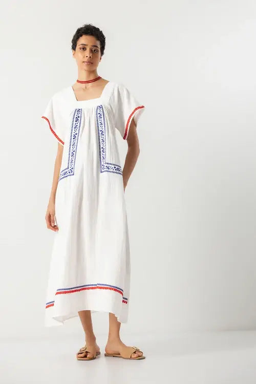 Embroidered Dress (405505-10)
