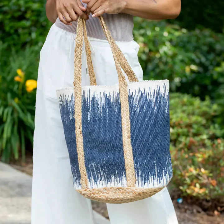 Isla Cotton and Jute Durable Everyday Tote
