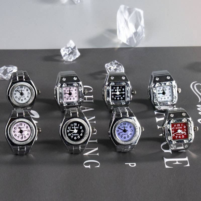 Stainless Steel Ring-Shaped Watch Design | 40R126