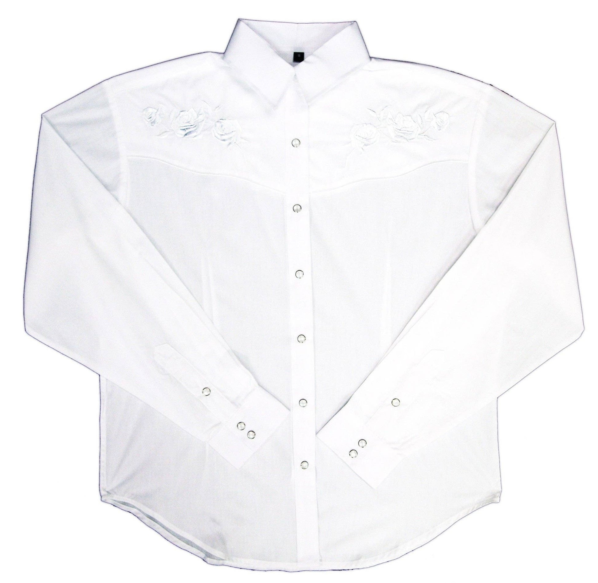 Embroidered Western Button Up