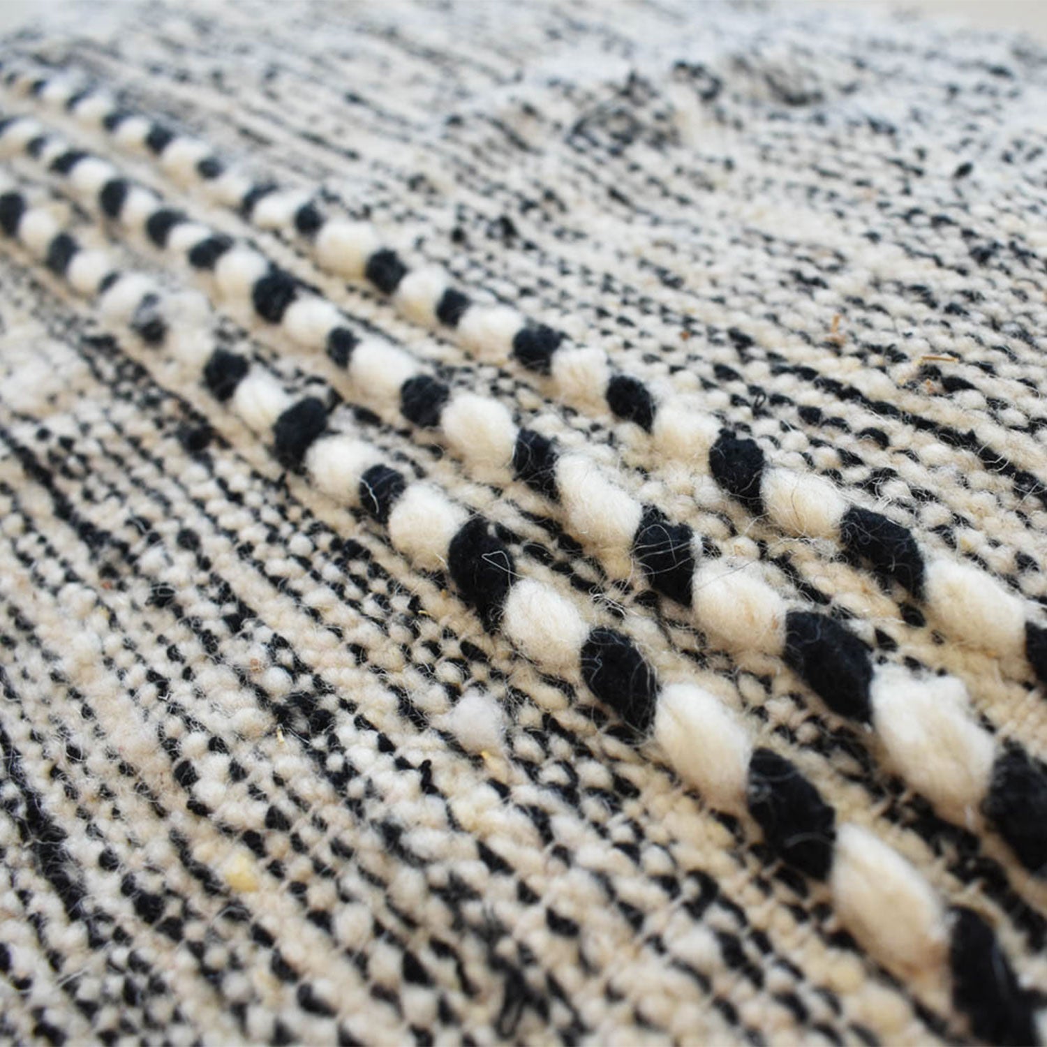 Handwoven Moroccan Zanafi Pouf