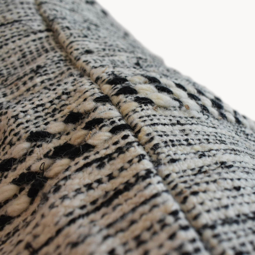 Handwoven Moroccan Zanafi Pouf