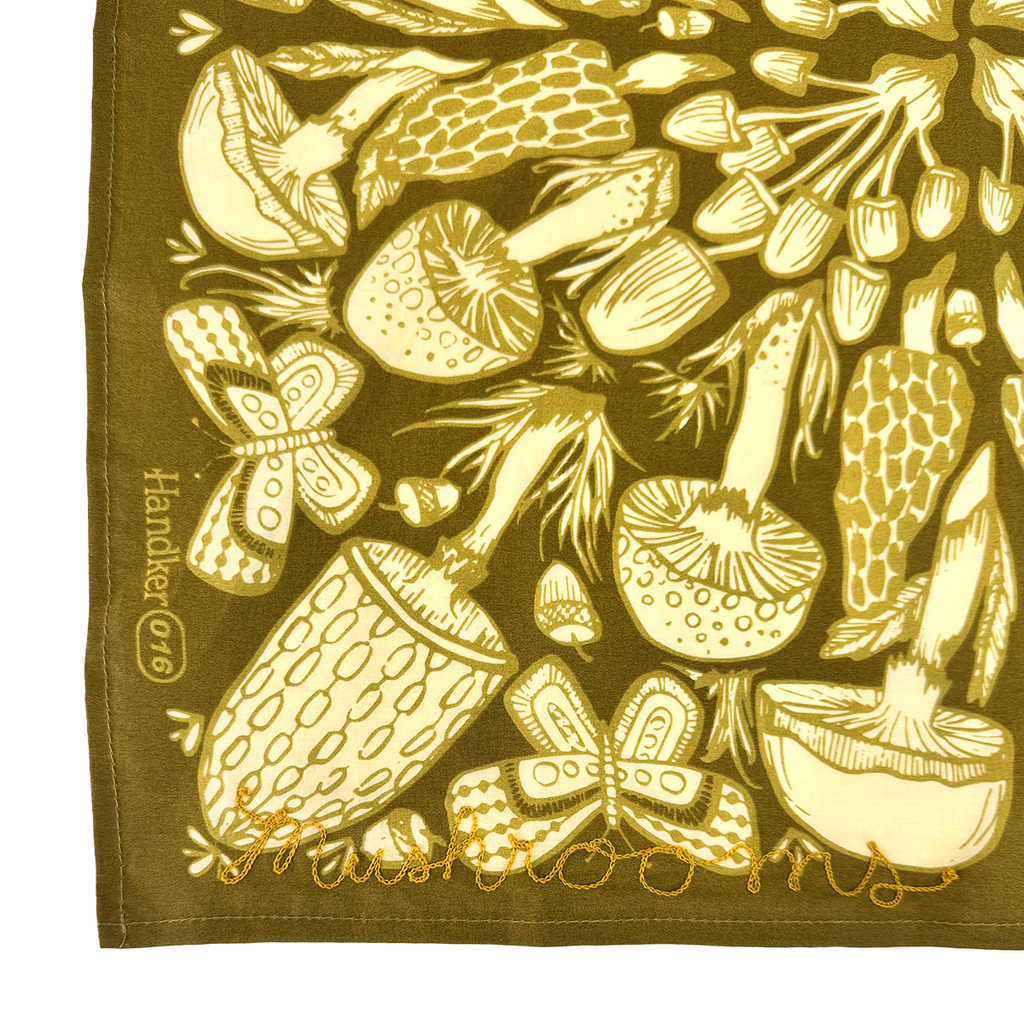 No. 016 Mushrooms Bandana