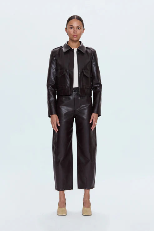 BEX SHRUNKEN JACKET- FRENCH ROAST