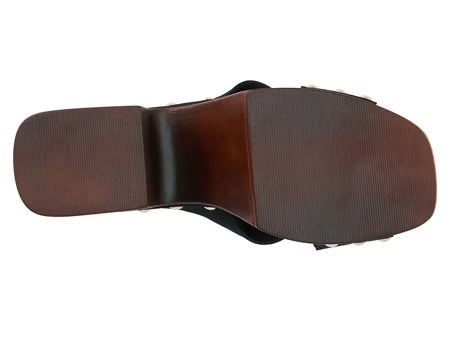 VENICE BLACK Block Heel