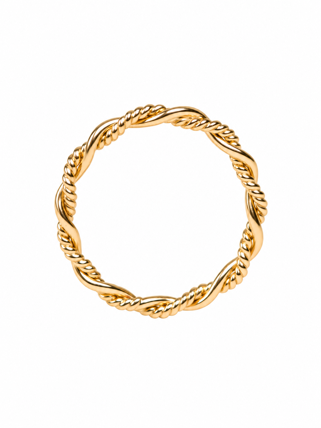 Faye Braided Twist Ring