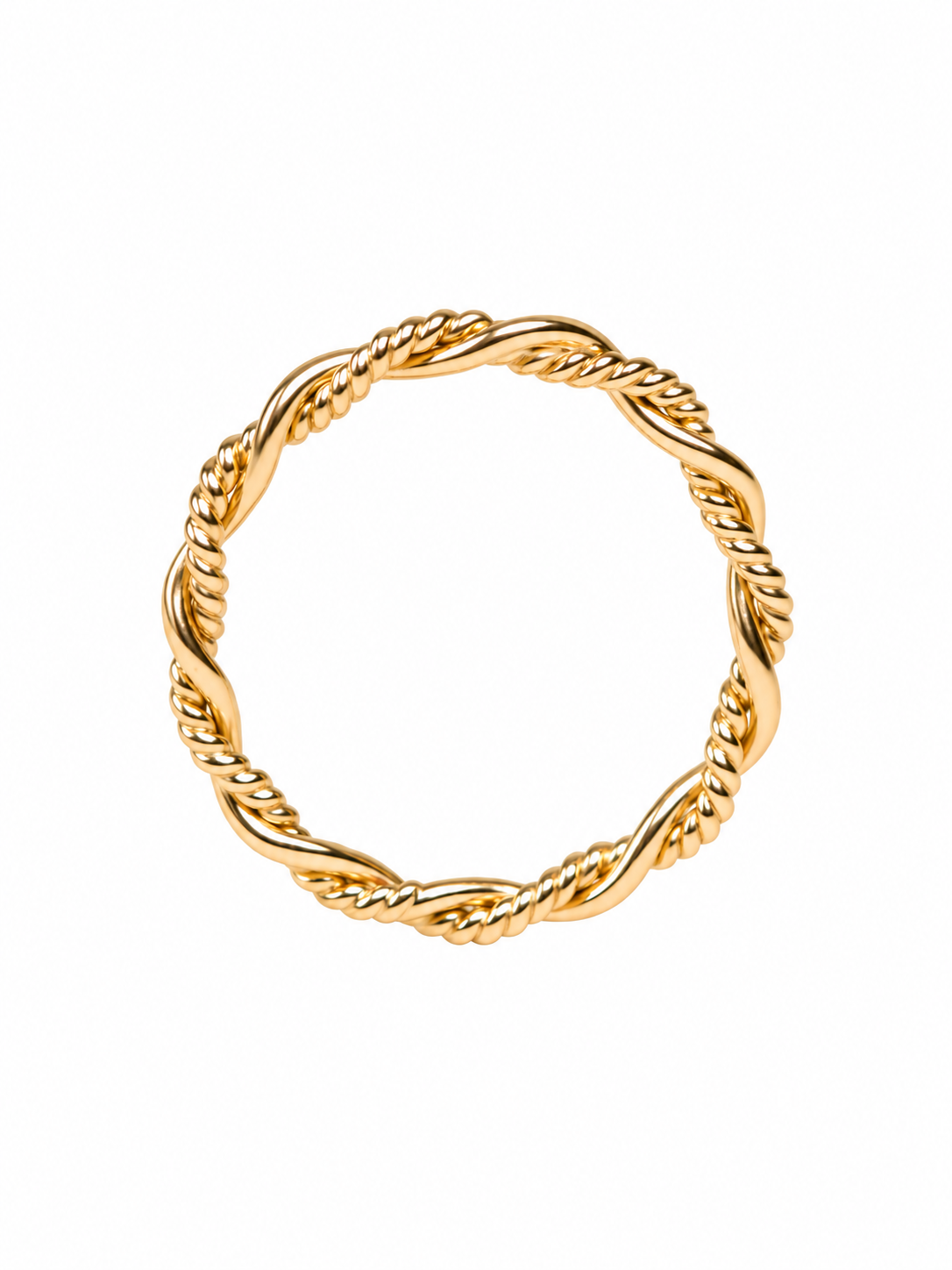 Faye Braided Twist Ring