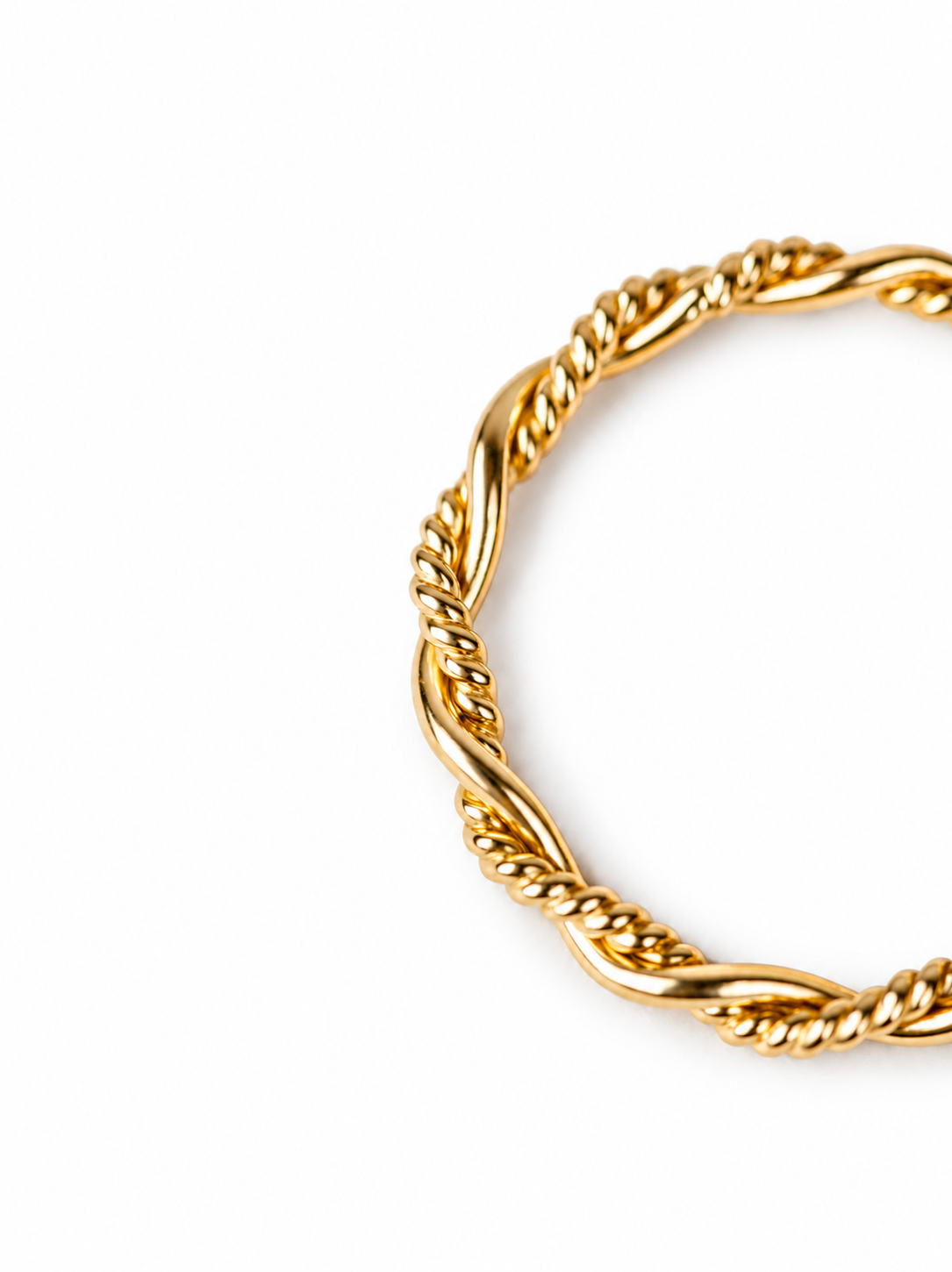 Faye Braided Twist Ring