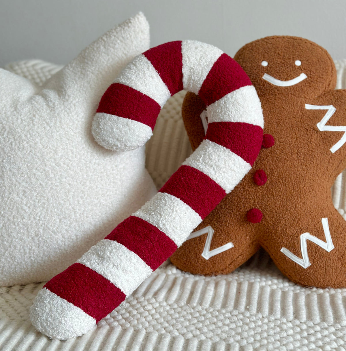 Mr. Gingerbread Pillow PREORDER