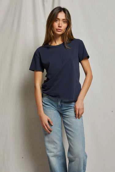 HARLEY cotton boxy crewneck tee