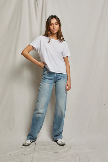 HARLEY cotton boxy crewneck tee