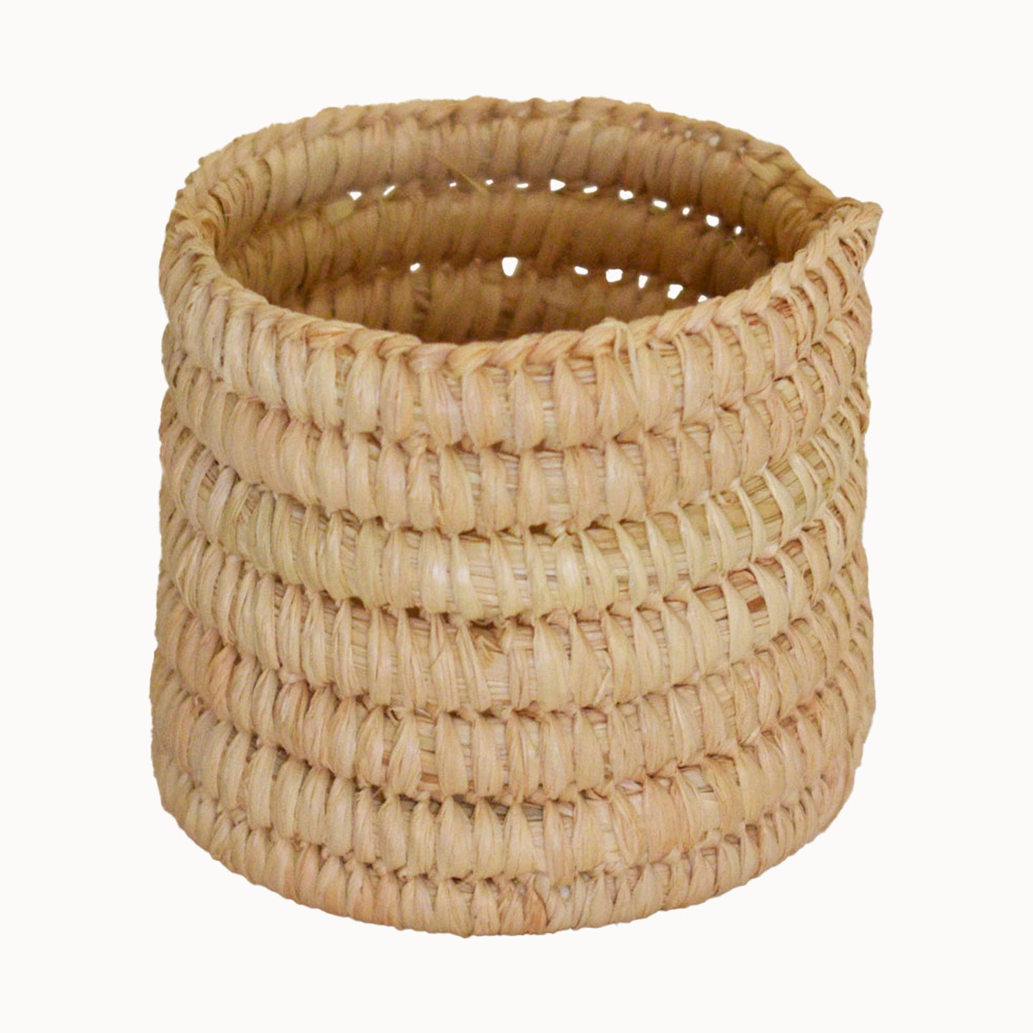 Handwoven Raffia Napkin Rings | Set of 2