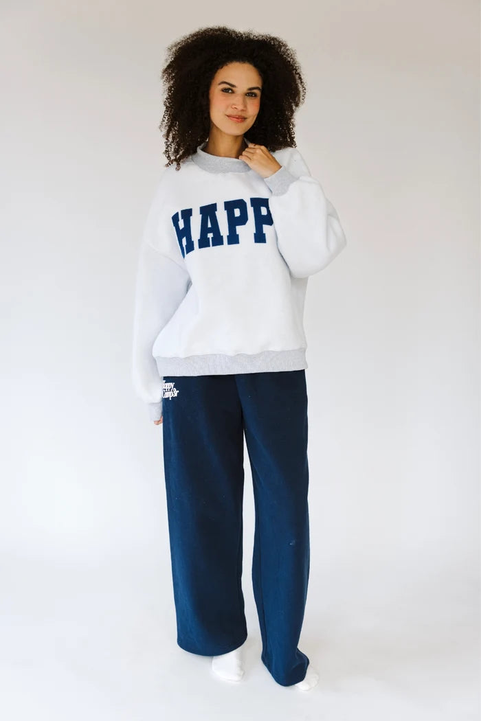 Happy Camp3r Reversible Plush Fleece Mockneck