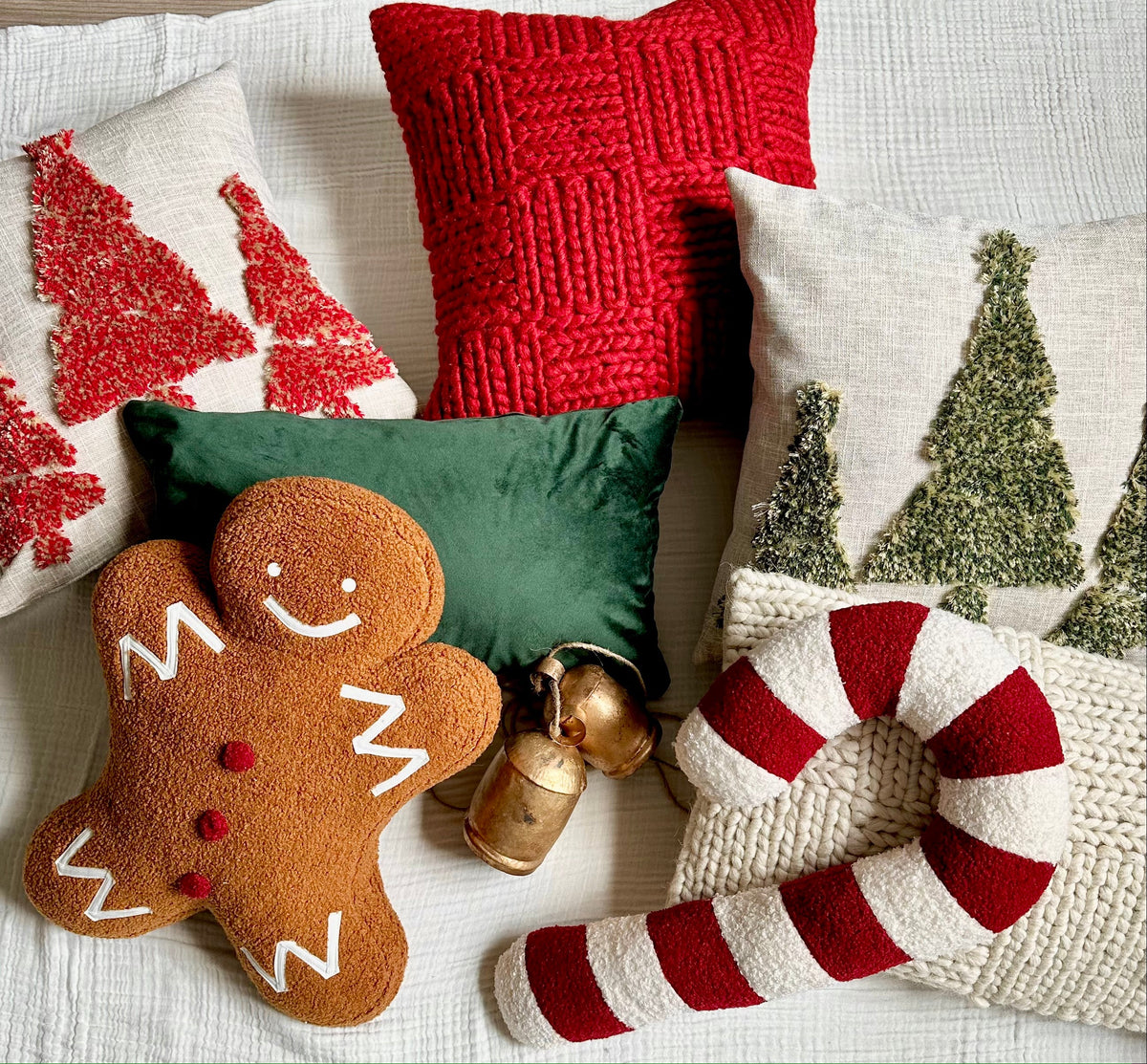 Mr. Gingerbread Pillow PREORDER