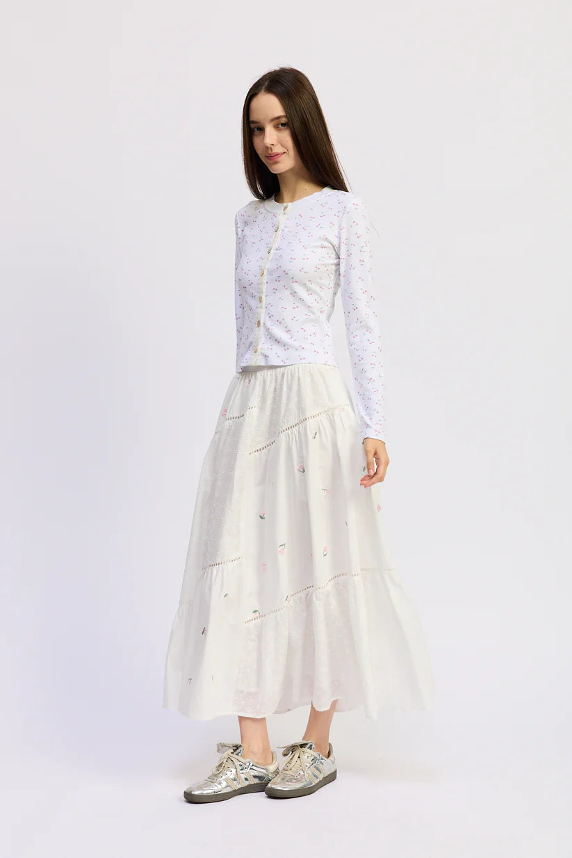 Roselle Midi Skirt