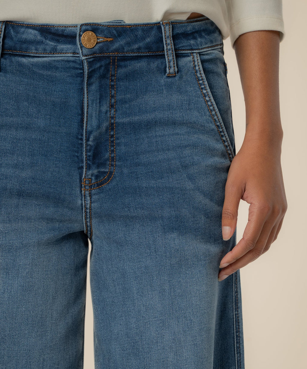 KUT- MEG HIGH RISE WIDE LEG in ACUTELY