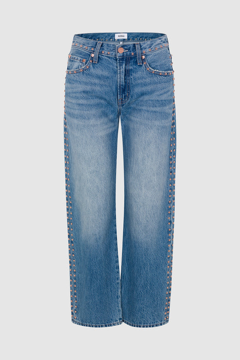 Pistola Lexi Mid Rise Bowed Straight