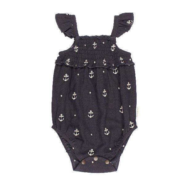 Organic Muslin Sleeveless Bodysuit