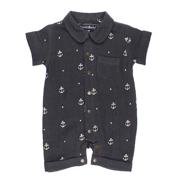 Organic Muslin S/S Coverall