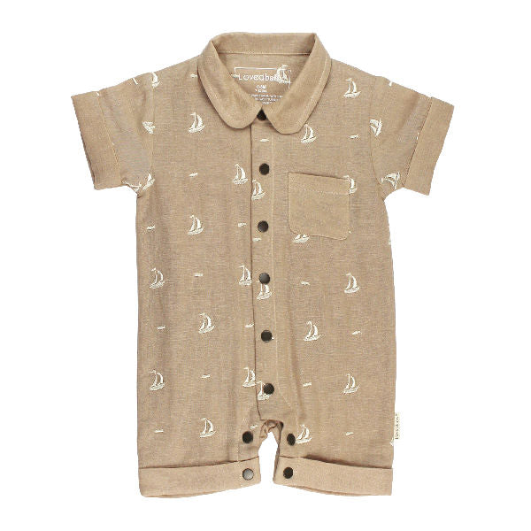 Organic Muslin S/S Coverall