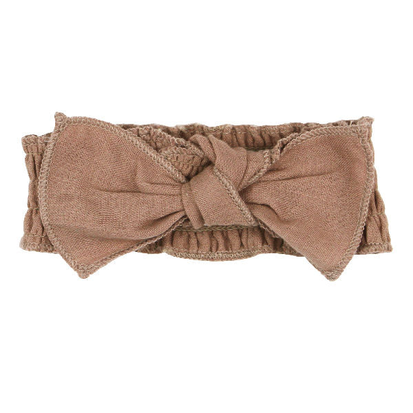 Organic Muslin Smocked Headband