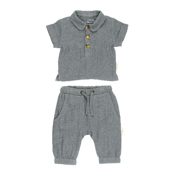 Organic Muslin Tee & Harem Pants Set