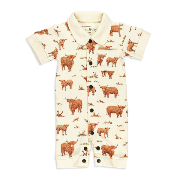Organic Cotton S/S Coverall