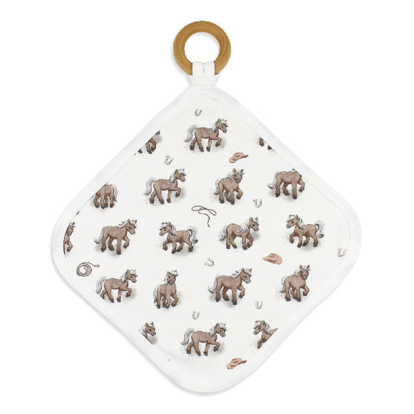 Lovey With Removable Teething Ring