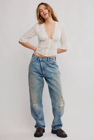 Free People Emily Carpenter Jean