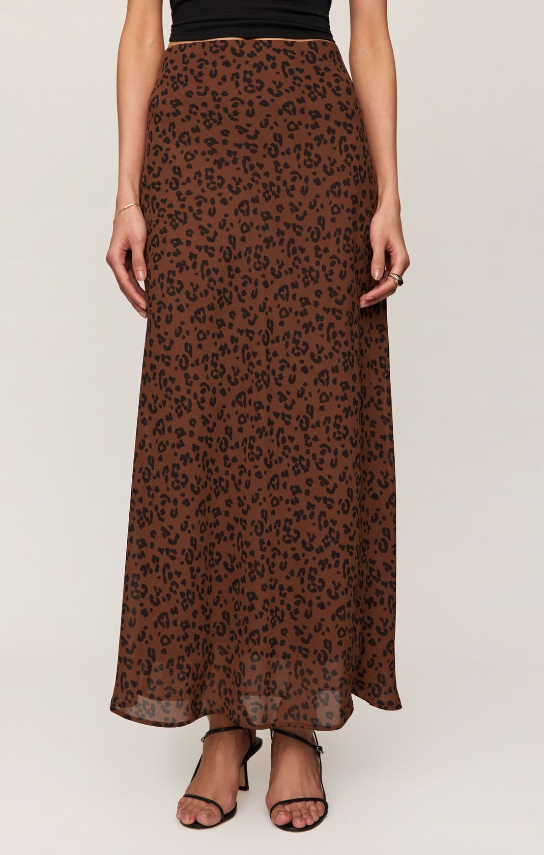 Z Supply Europa Leopard Skirt