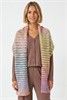 STRIPED WIDE SCARF