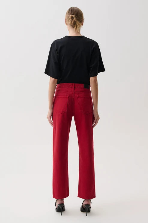 Pistola Lexi Mid Rise Bowed Straight