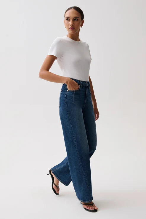 Pistola Kyra High Rise Bowed Wide Leg