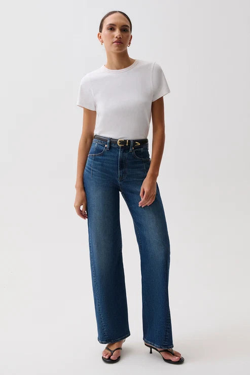 Pistola Kyra High Rise Bowed Wide Leg