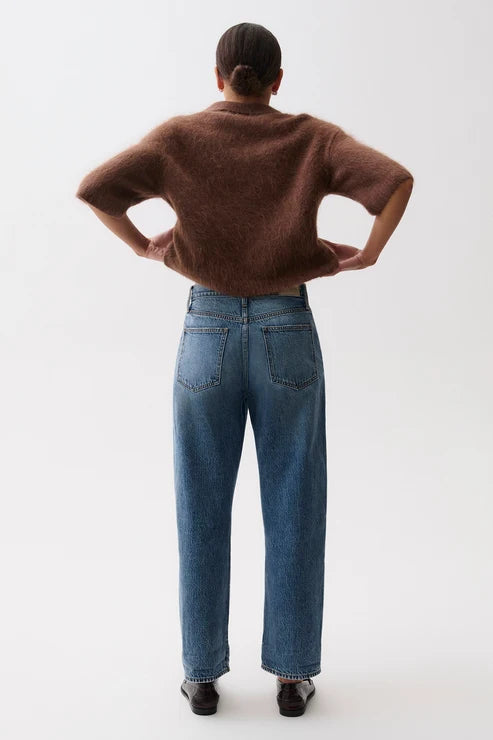 Pistola Donny Rolled Hem Boyfriend Jean