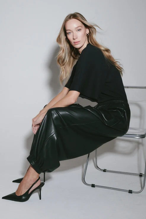 Pistola Freya Alt Leather Pull On Harem Pant